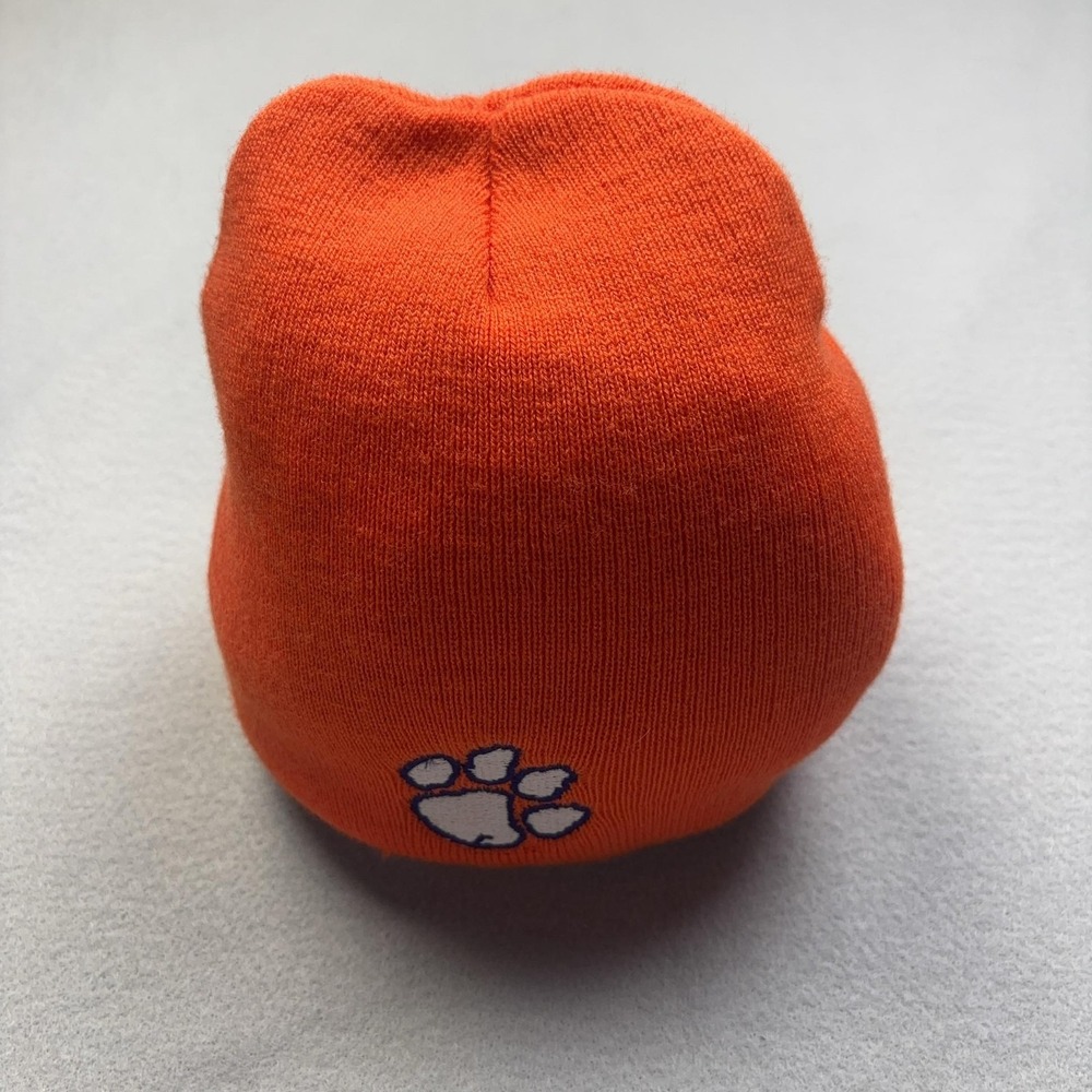 Clemson Tigers Hat Cap Beanie One Size Orange NCAA Football Captivating Headwear